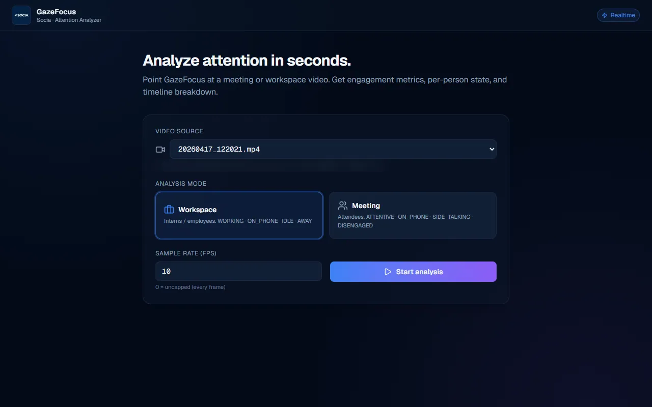 GazeFocus screenshot 1